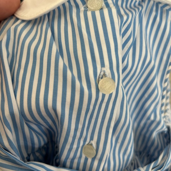 Ralph Lauren Girls' Stripe Smocked Dress & Bloomers Set - Baby - Picture 4 of 5